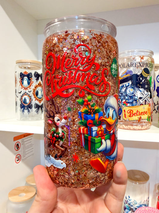 Mousey and Friends Christmas Delight 16oz Snow Globe