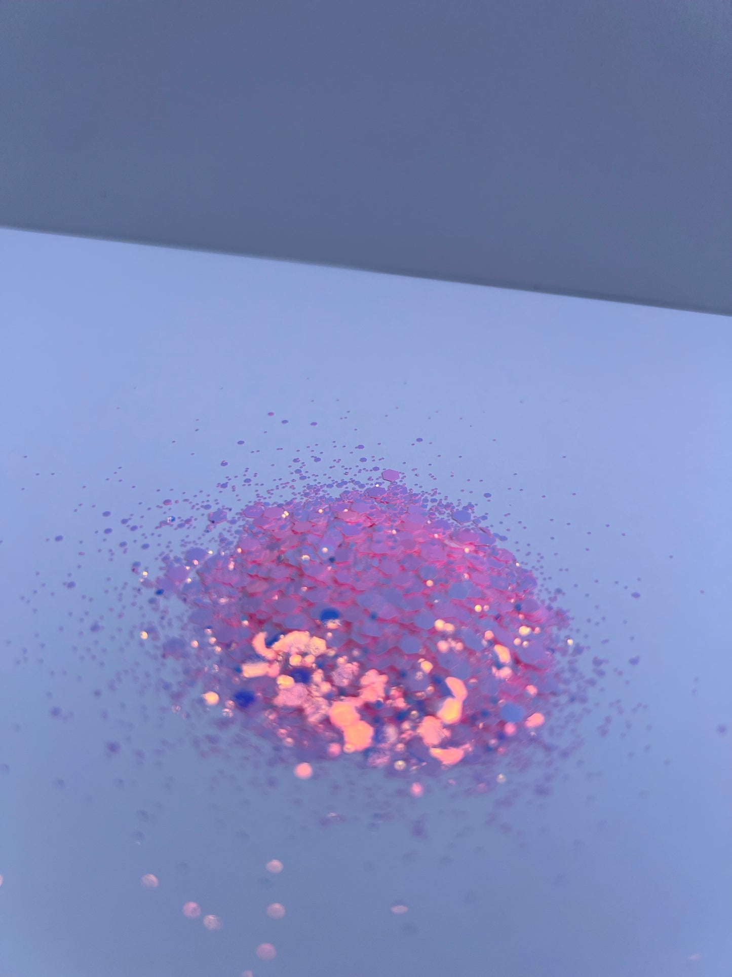 Iridescent Chunky Pink Glitter -  Bubblegum Aurora 50g Bag
