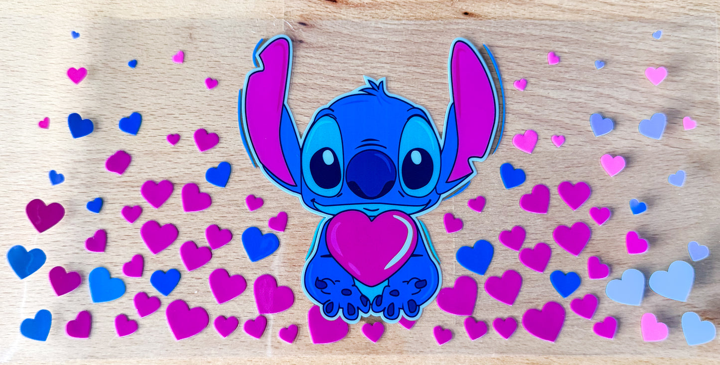 💖 Sweetheart Stitch UV DTF Cup Wrap