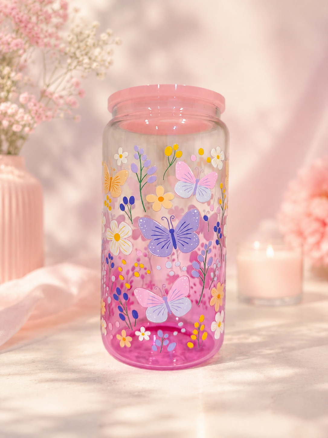 Butterfly Garden Tumbler