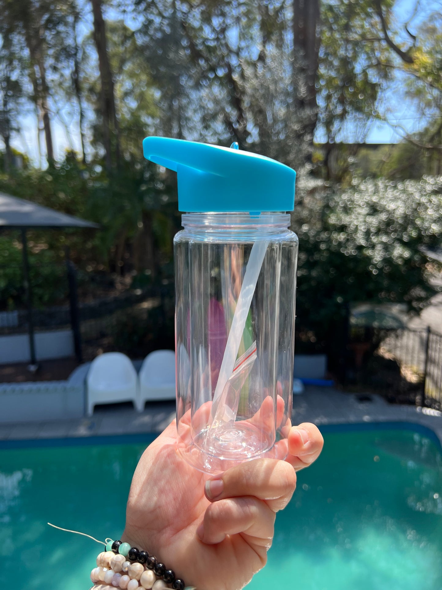 Blank 10oz Kids Snow Globe Water Bottle (Bottle only)