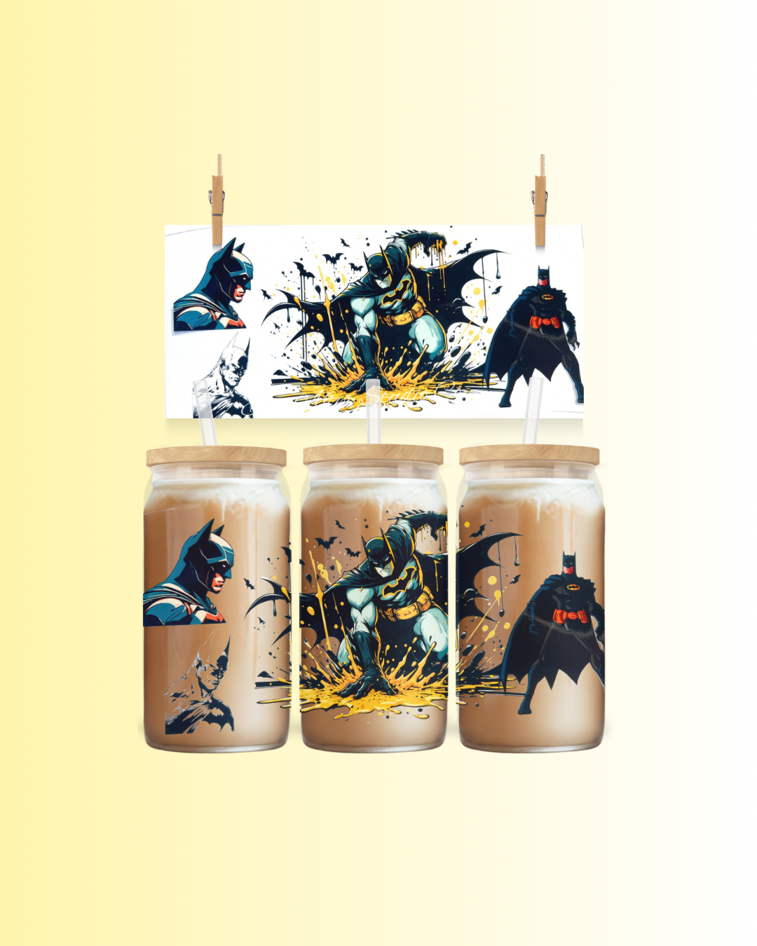 🌙 Gotham Hero 16oz UVDTF Wrap