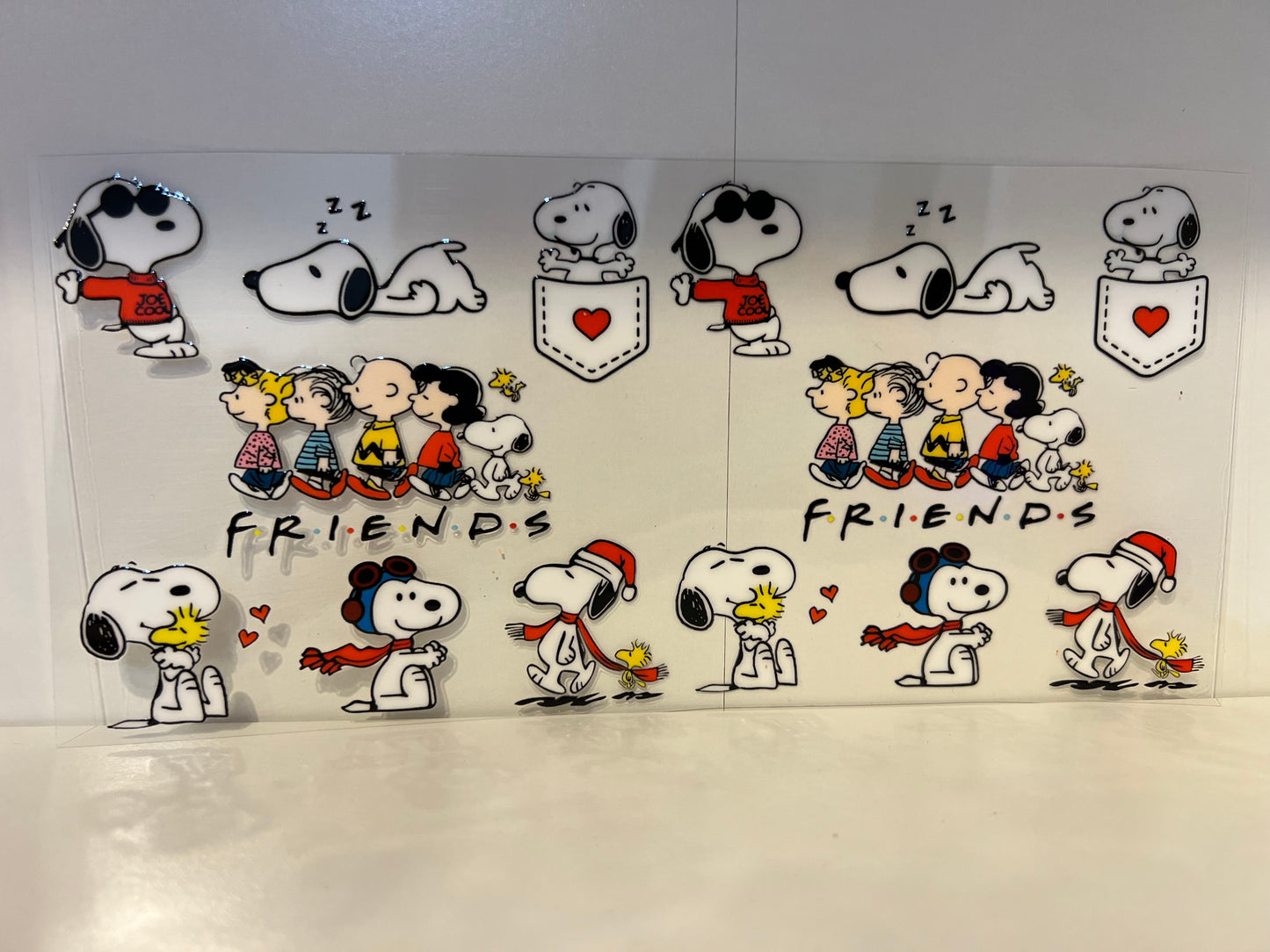 Snoopy & Friends UV DTF Wrap - to suit 16oz