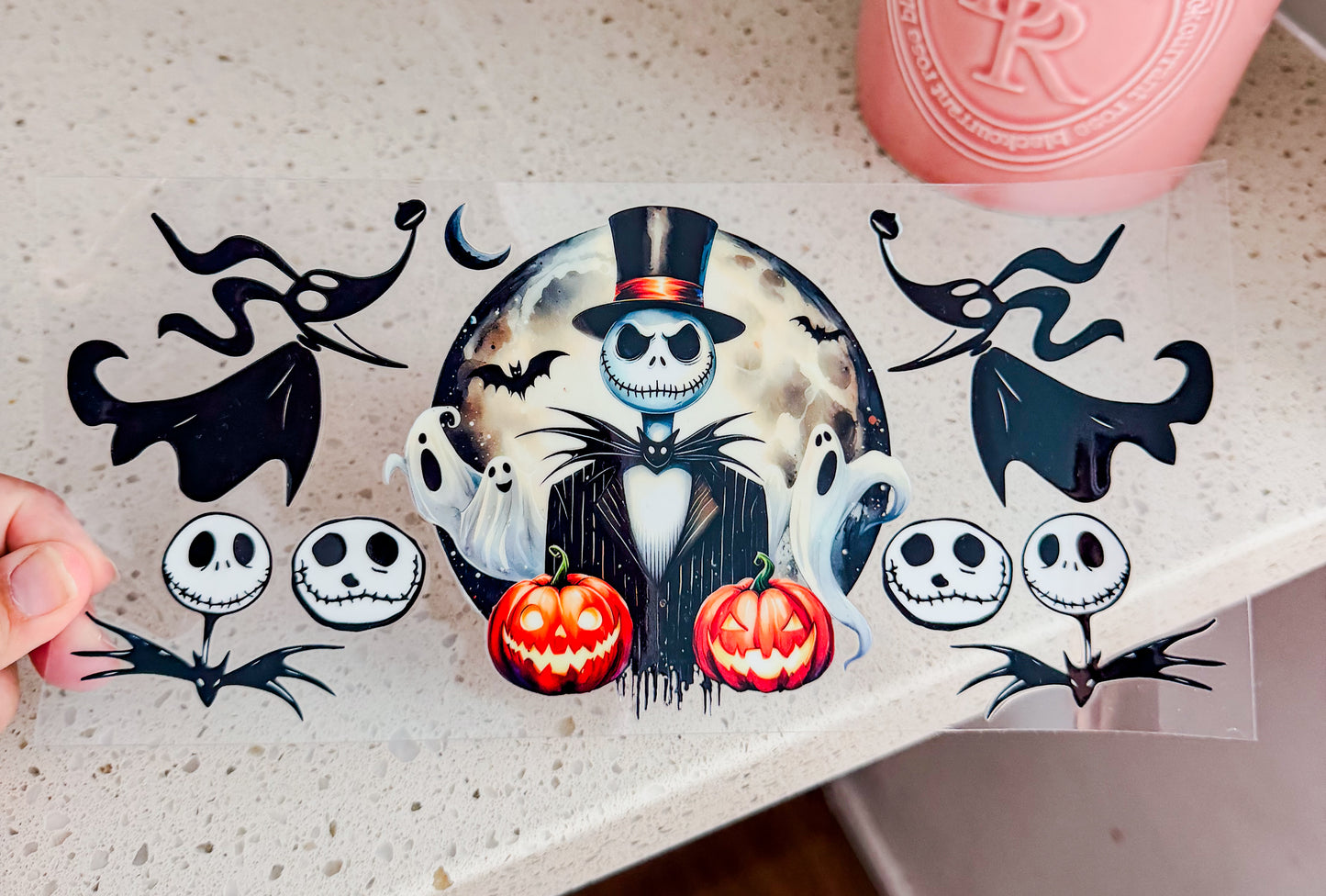 Spooky Pumpkin King Tumbler Wrap