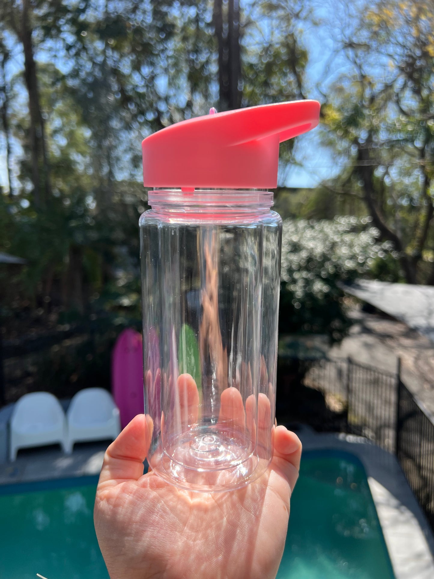 Blank 10oz Kids Snow Globe Water Bottle (Bottle only)