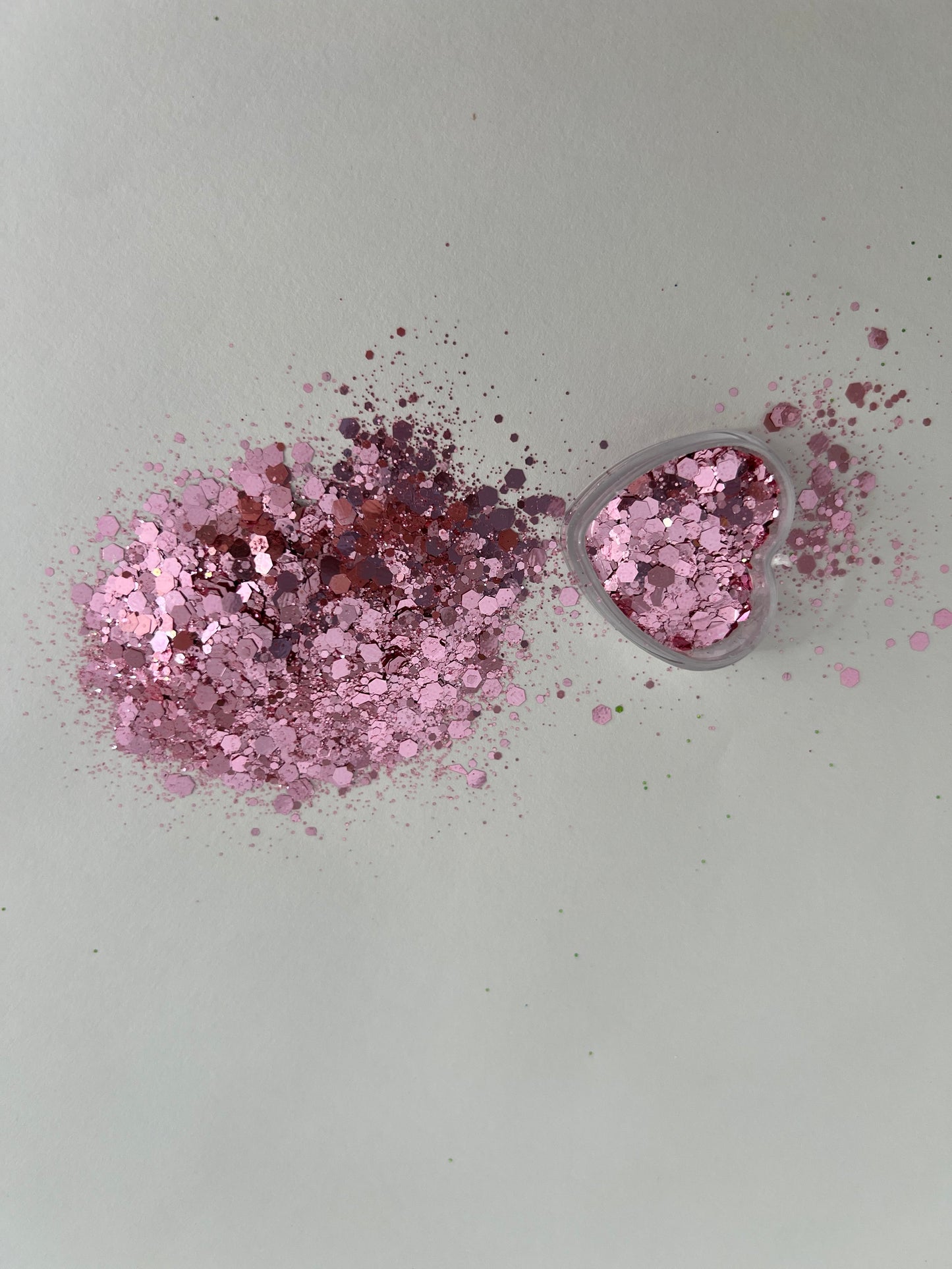 Blush Belle - Soft Pink Glitter