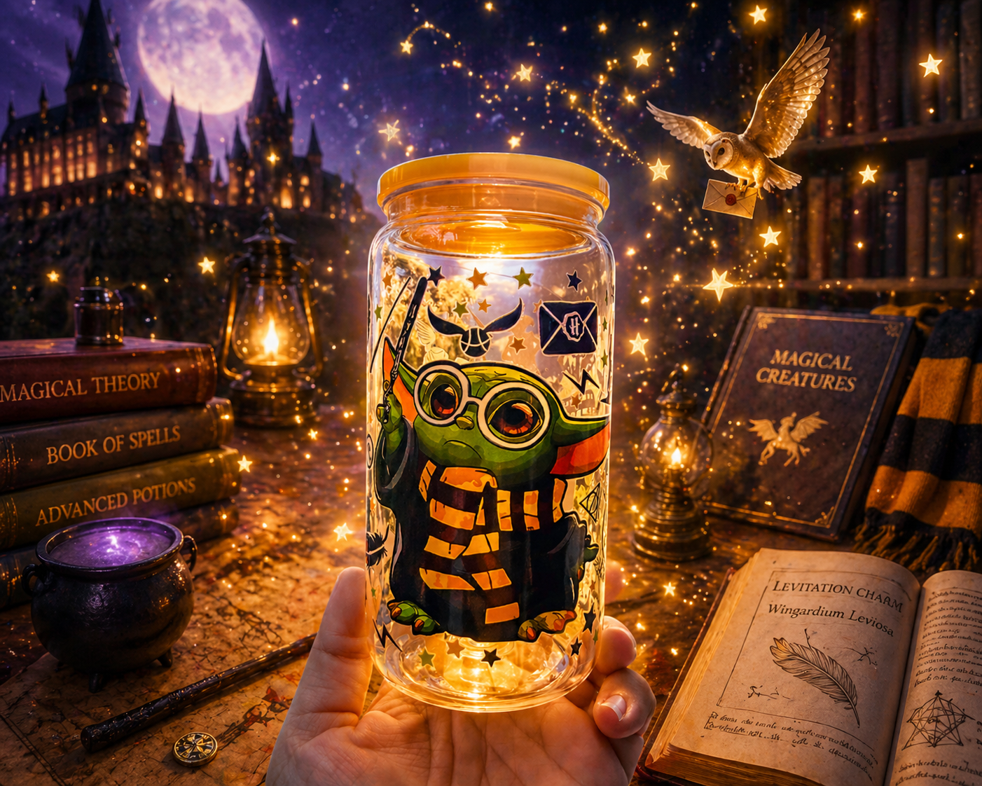 🧙‍♂️✨ Wizard Acrylic Tumbler 16oz