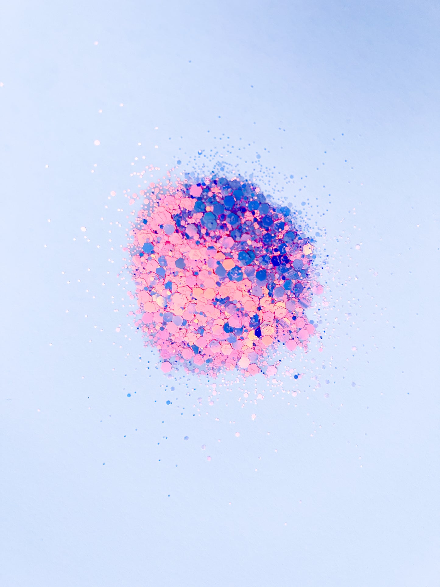 Iridescent Chunky Pink Glitter -  Bubblegum Aurora 50g Bag
