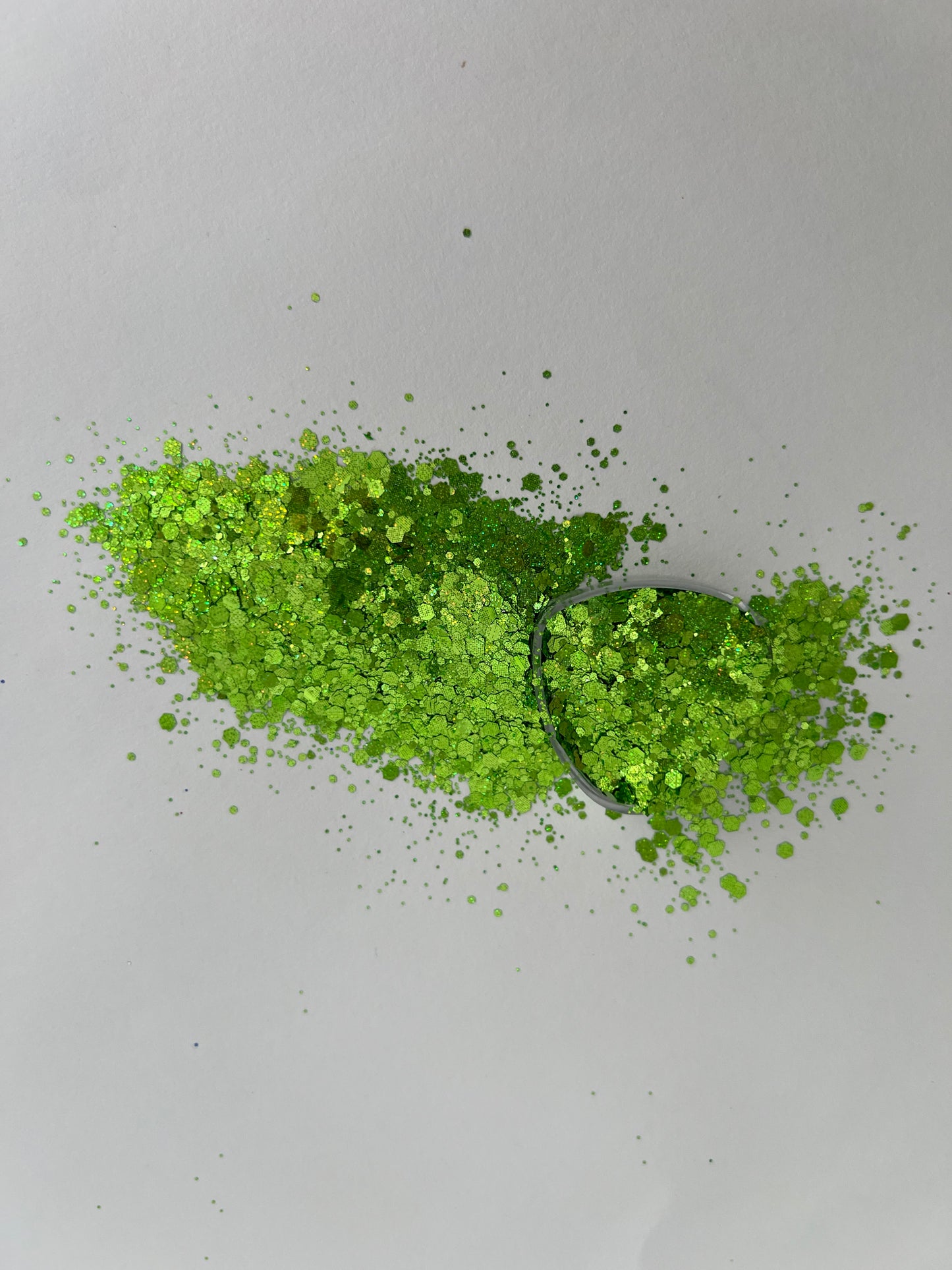 Lime Lush - Iridescent Green Glitter