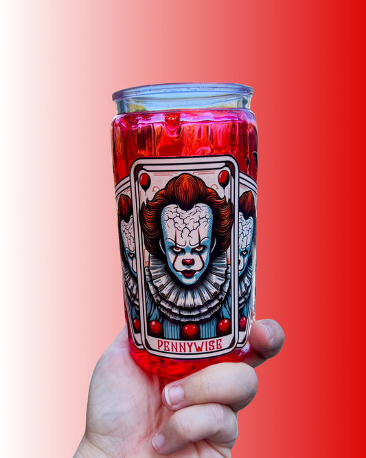 Blood Drip Cup – Spooky Horror 16oz Acrylic  Tumbler
