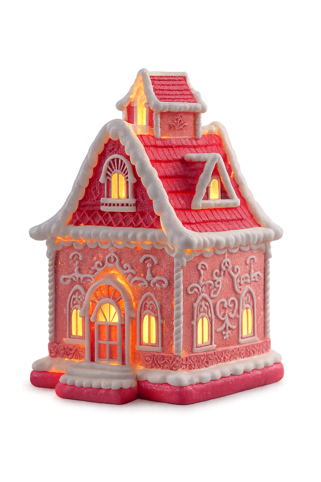 Sugarplum Manor™
Magical Light-Up Pink Christmas House