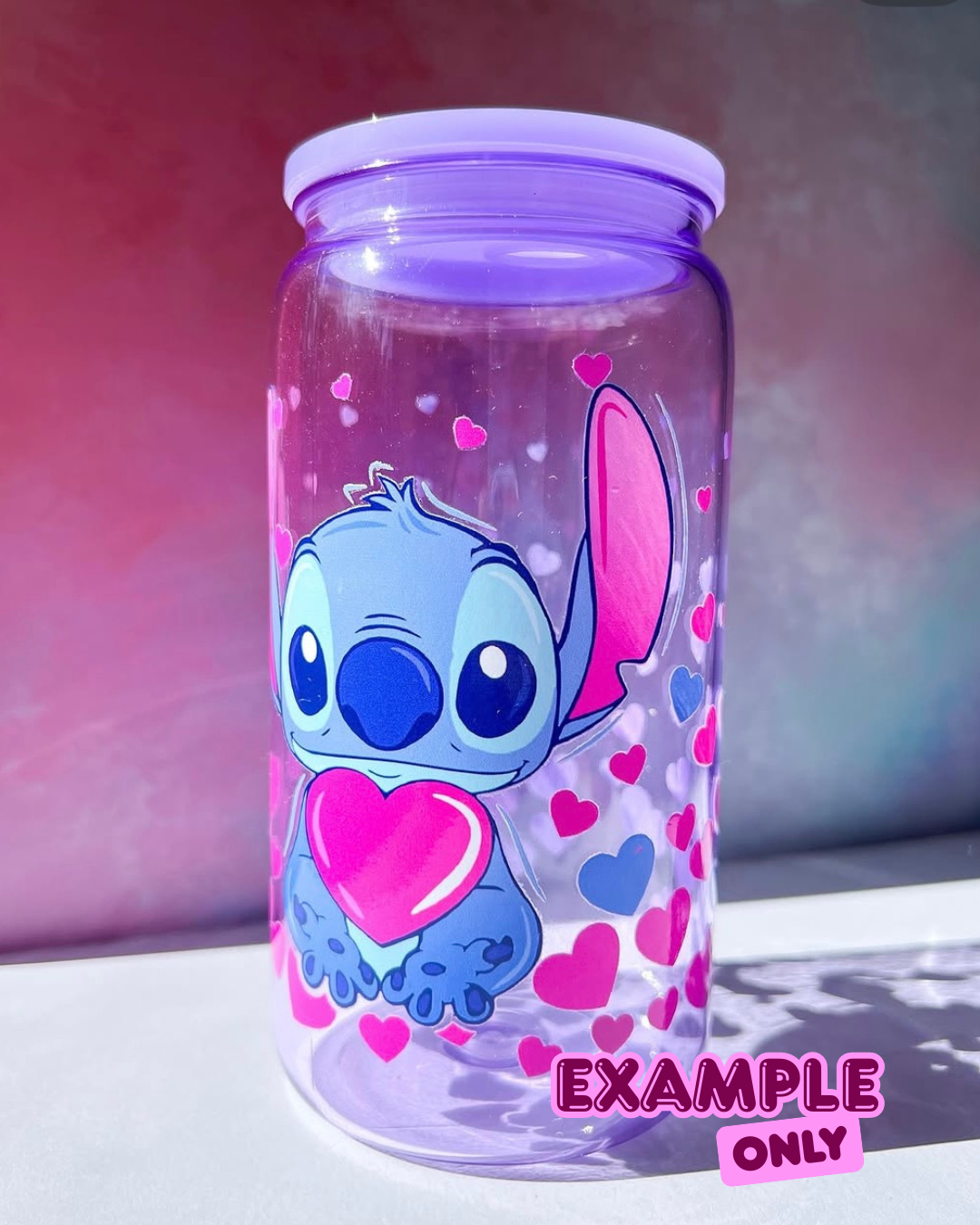 💖 Sweetheart Stitch UV DTF Cup Wrap