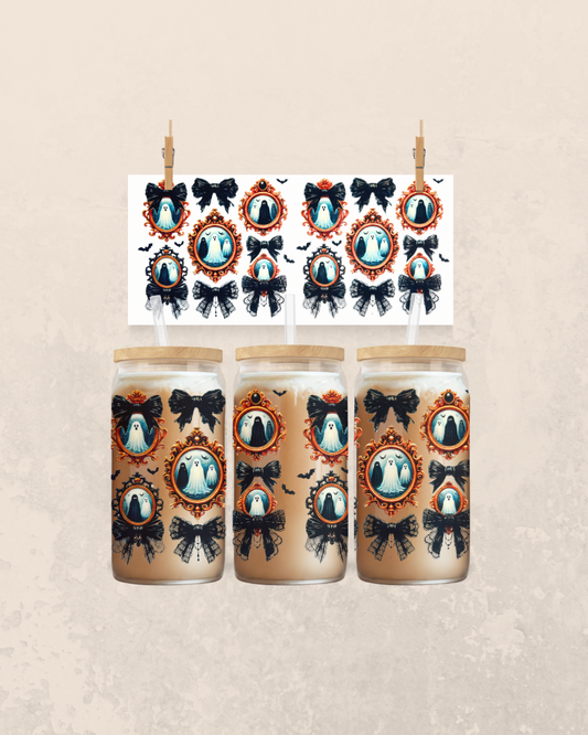 🕸️ Haunted Portrait Ghosts 16oz UVDTF Wrap