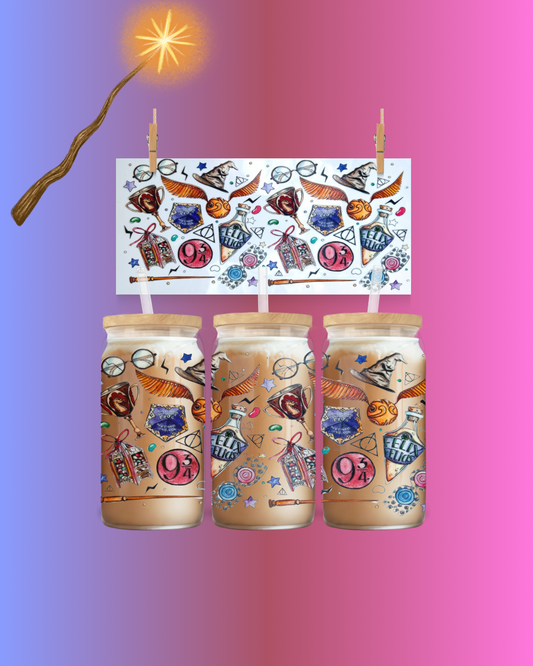 🪄 Wizarding World Cup Wrap - 16oz UV DTF