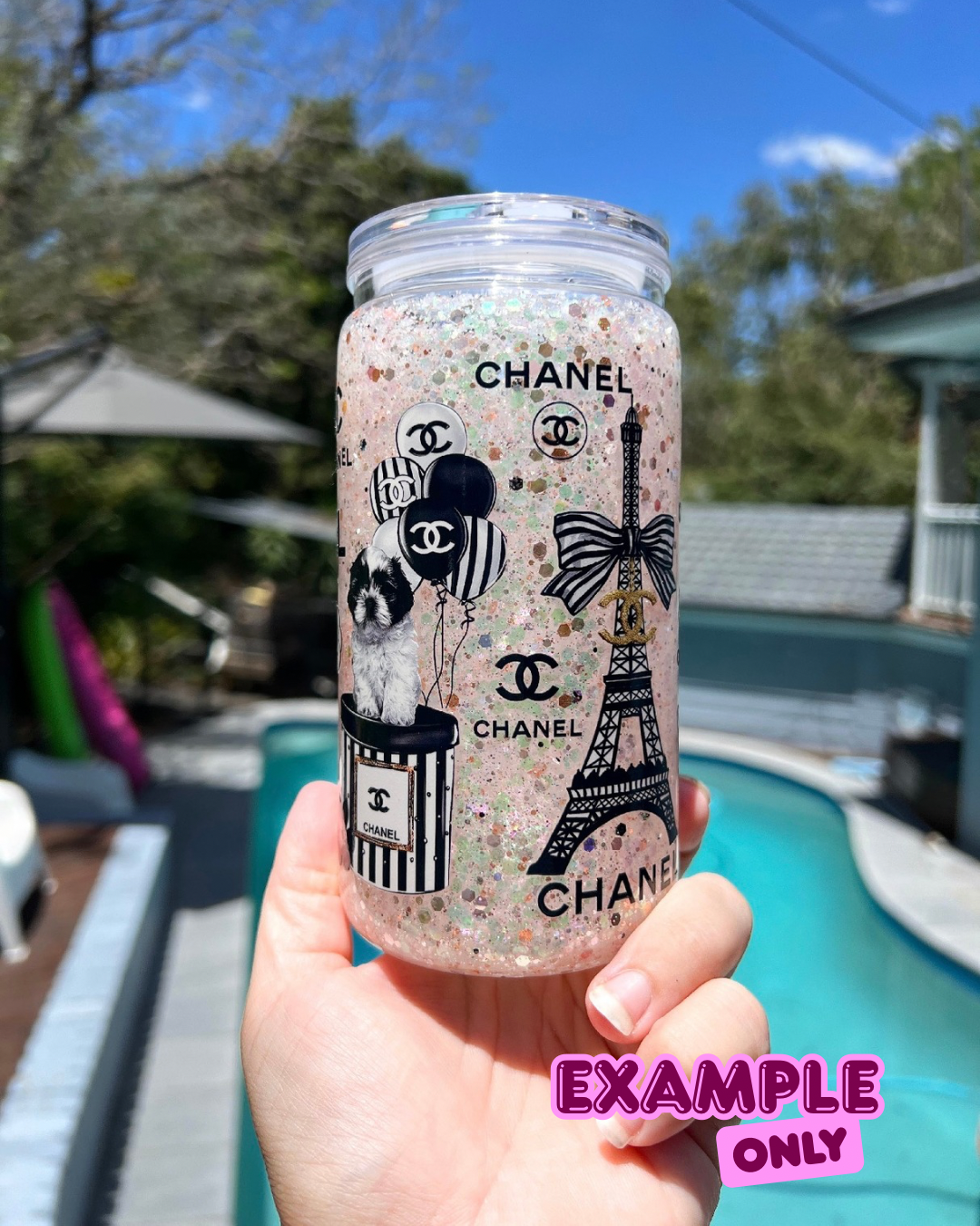 🖤 Parisian Glam 16oz UVDTF Wrap