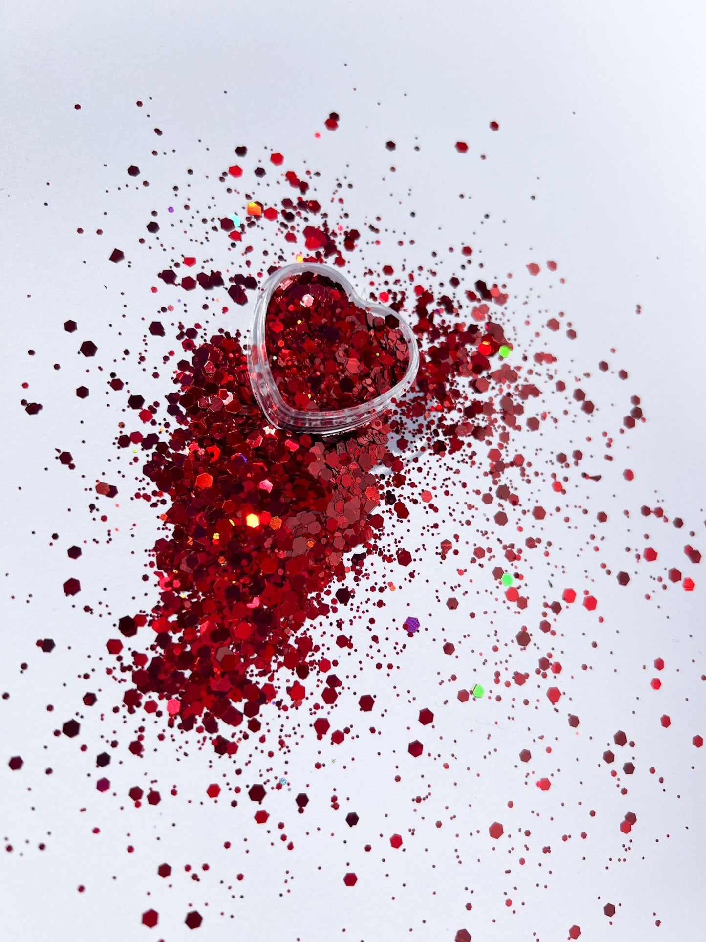 Candy Apple Crush – Chunky Red Glitter (25g)